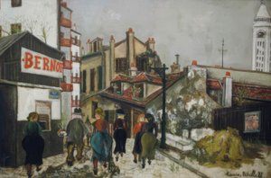 Dům Bernot od Maurice Utrillo