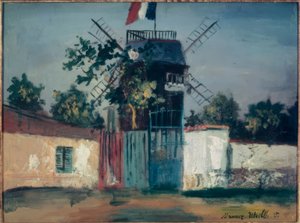 Das Moulin de la Galette von Maurice Utrillo