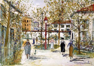 Montmartre od Maurice Utrillo