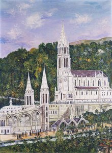 Katedrála Notre Dame v Lurdech; Bazilika Notre-Dame-De-Lourdes