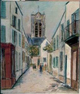 Pařížská ulice od Maurice Utrillo