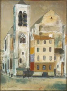 Saint-Nicolas-du-Chardonnet od Maurice Utrillo