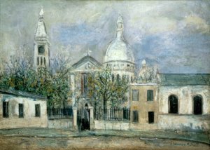Saint-Pierre-de-Montmartre od Maurice Utrillo