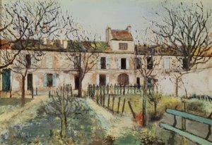Zahrada v Montmagny  od Maurice Utrillo