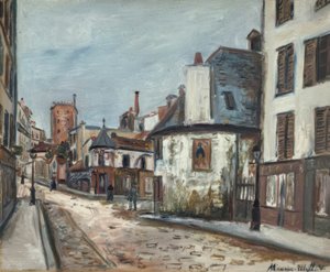 Hospoda „La Belle Gabrielle“ od Maurice Utrillo