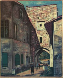 Tor in Pérouges von Maurice Utrillo