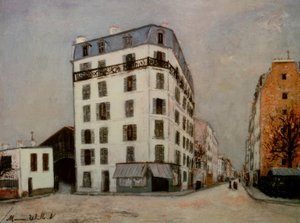 Vorstadthäuser von Maurice Utrillo