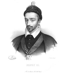 Jindřich III., francouzský král, 20. léta 19. století.