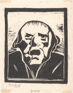Postava s otevřenými ústy od Maurits de Groot (signed by artist)