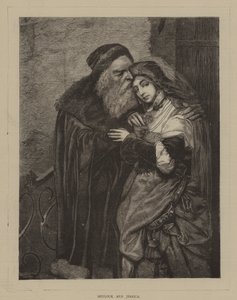 Shylock a Jessica (rytina)