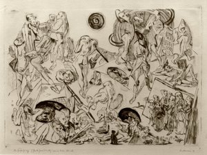 vzkříšení od Max Beckmann