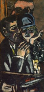 Bar, hnědá od Max Beckmann