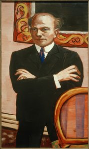 Portrét Gottlieba Friedricha Rebera od Max Beckmann
