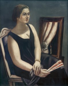 Portrét Minny Beckmann-Tube od Max Beckmann