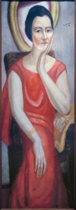 Portrét Käthe von Porada od Max Beckmann