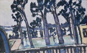 Pohled z Rupenhornu na Havolu od Max Beckmann