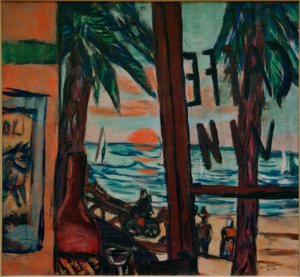 Kavárna Bandol od Max Beckmann