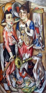 Karneval od Max Beckmann