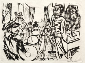 Vánoce 1919 od Max Beckmann