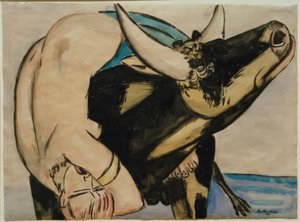 Loupež Evropy od Max Beckmann