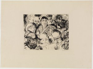 Vyhlášení války od Max Beckmann