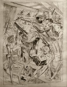 Poslední od Max Beckmann