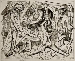 Noc od Max Beckmann