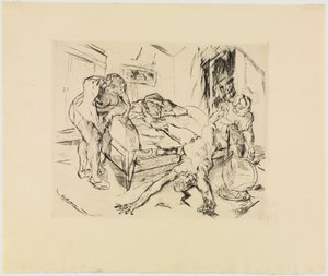 Noc od Max Beckmann