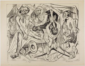 Noc od Max Beckmann