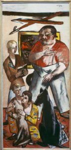 Rodinný portrét Jiří od Max Beckmann