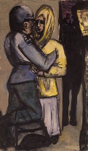rozloučení Beru si dovolenou od Max Beckmann
