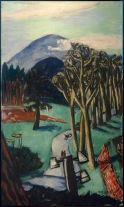 Golfové hřiště Baden-Baden od Max Beckmann