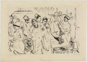 Velká operace od Max Beckmann