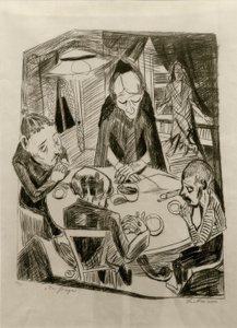 Hlad od Max Beckmann