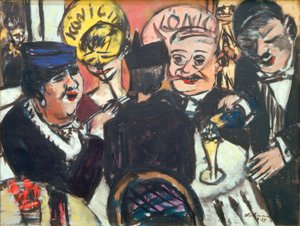 Queen bar od Max Beckmann