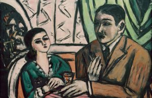 Umělecká kavárna od Max Beckmann