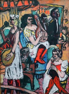 Dámská kapela od Max Beckmann
