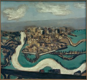 Krajina Saint-Germain od Max Beckmann