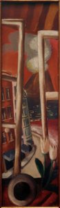 Krajina s Vesuvem od Max Beckmann