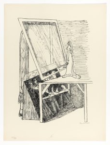 Magic Mirror, deska 13 z Day and Dream od Max Beckmann