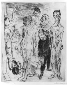 Mustering od Max Beckmann