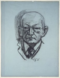 Portrét Georga Swarzenskiho od Max Beckmann