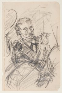 Portrét Piper (vydavatel) od Max Beckmann