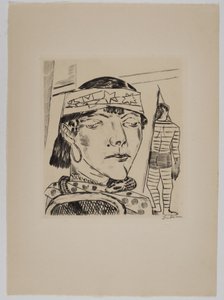 Hadí dáma od Max Beckmann
