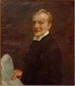 Autoportrét (smích) od Max Beckmann