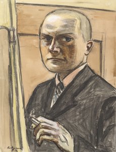 Autoportrét od Max Beckmann