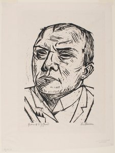 Autoportrét od Max Beckmann