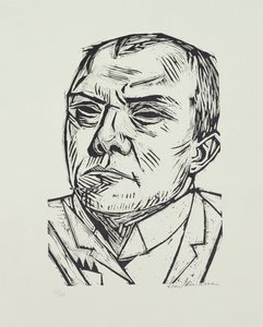 Autoportrét od Max Beckmann