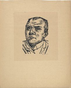 Autoportrét od Max Beckmann