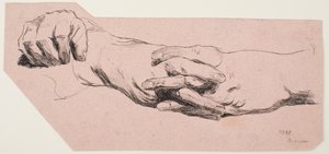 Studium rukou od Max Beckmann